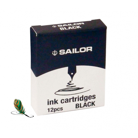Cartuchos de tinta Sailor Black