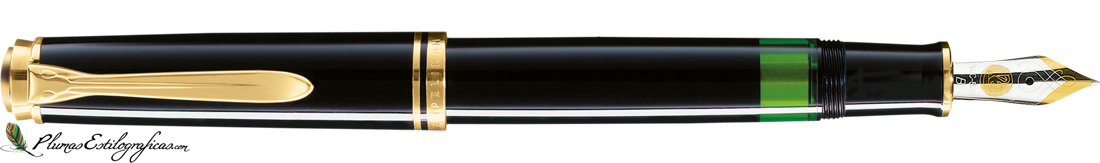 Estilográfica Pelikan Souveraen M 600 Negro