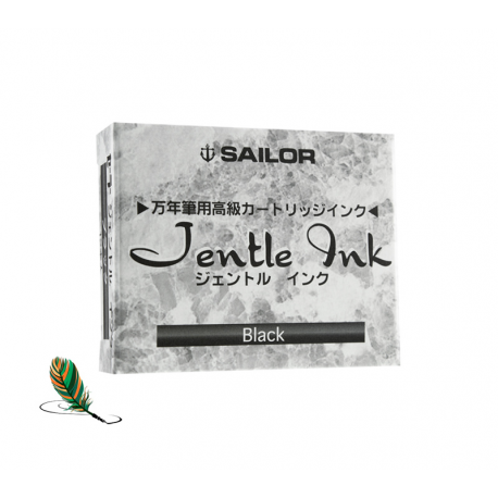 Cartuchos de tinta Sailor Jentle Negro